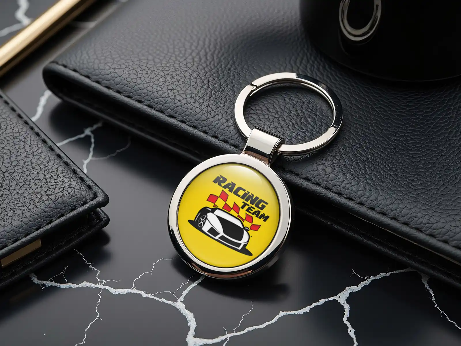 Metal Keychain Drift Build Standard Design